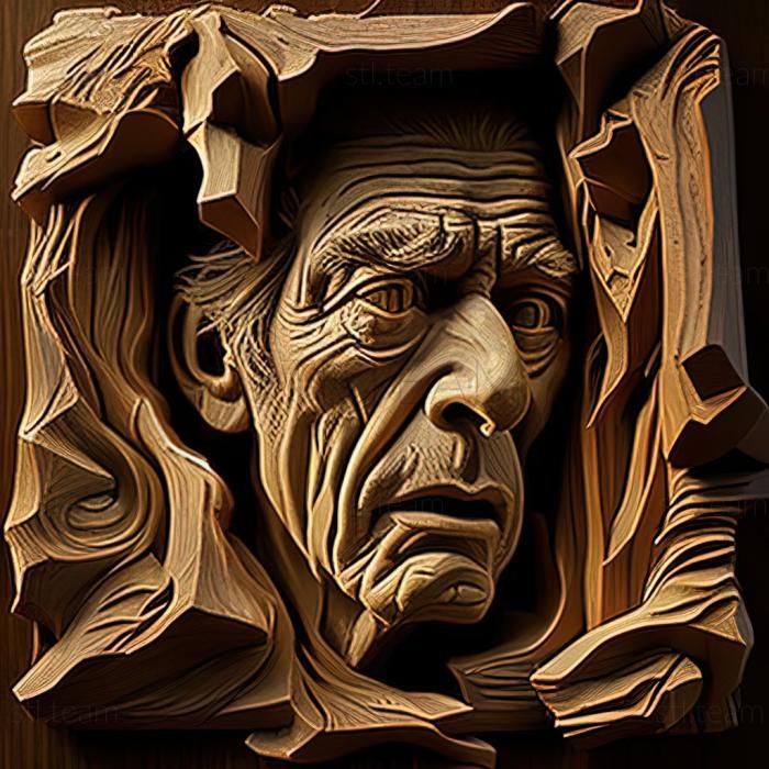 3D model David McCosh American artist (STL)